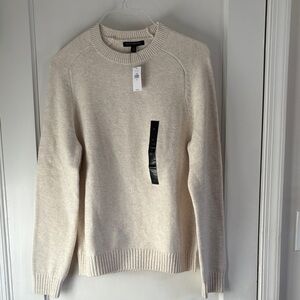 Banana Republic Men's Beige Crewneck Sweater